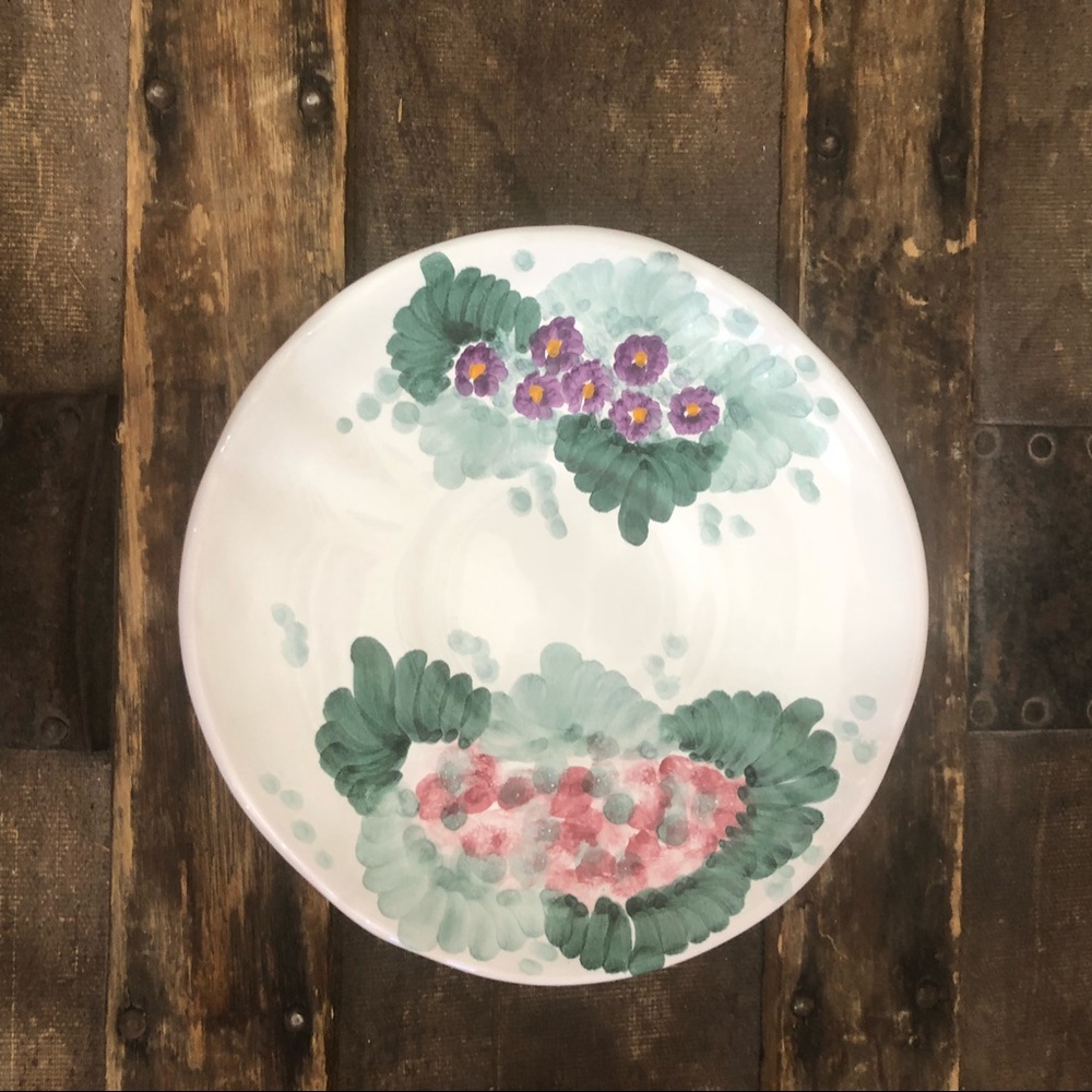 fortebraccio ceramiche dipinto a mano italy saucer